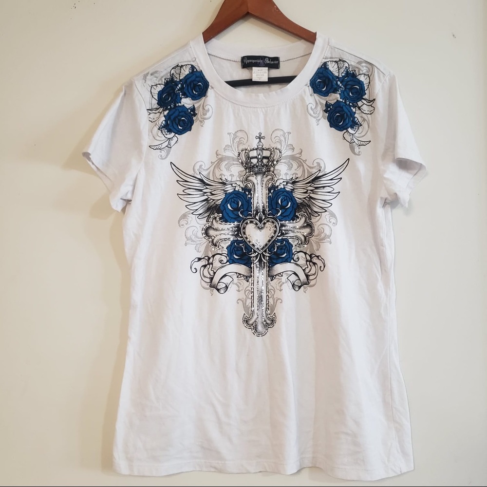 T-shirt by Appropriate behavior. Blingy design